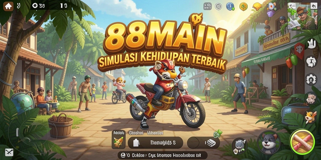 Gameplay menarik dari 88MAIN dengan interaksi sosial.