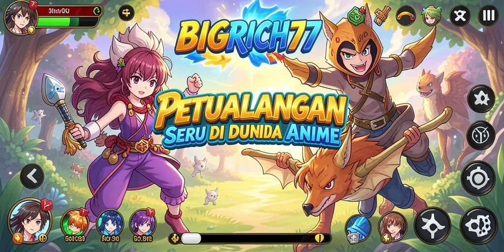 Tampilan gameplay seru dari BIGRICH77 yang penuh aksi.