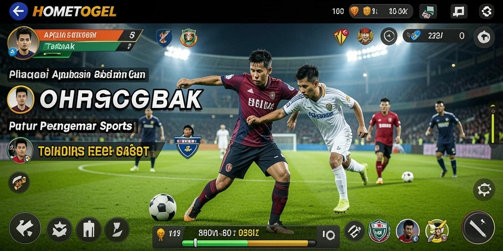 Tampilan gameplay yang menarik dan interaktif di HOMETOGEL.