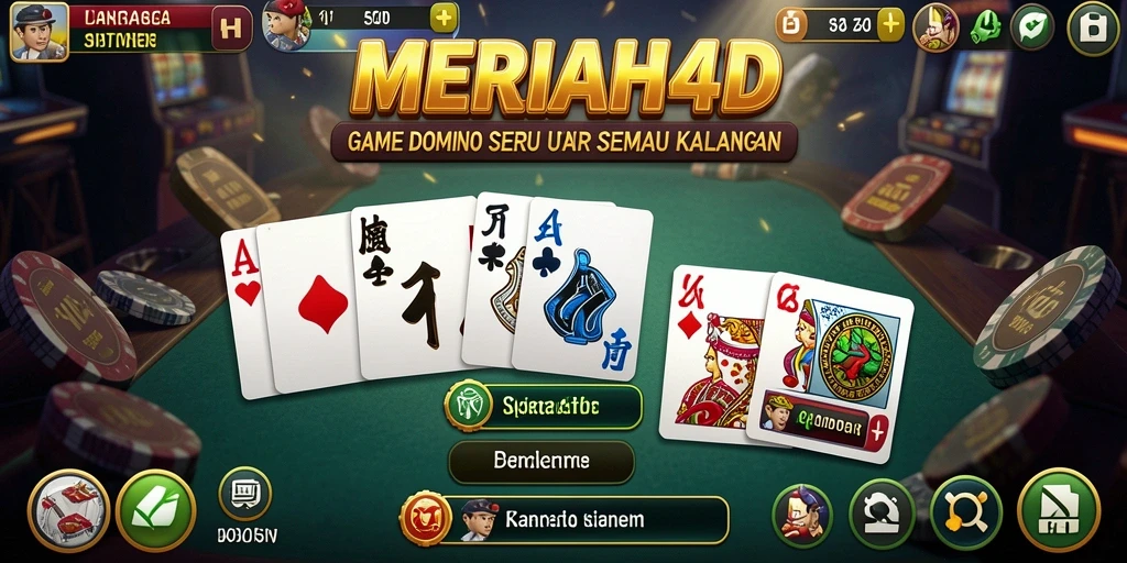 Tampilan gameplay seru di MERIAH4D dengan teman-teman.