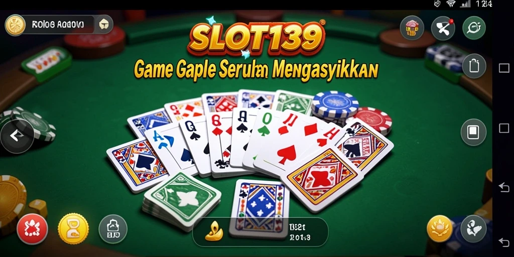 Tampilan menarik dari gameplay Gaple di SLOT138.