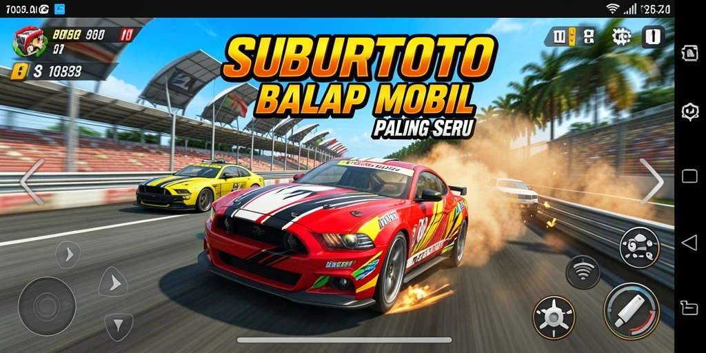 Pengalaman balapan seru dengan grafik menakjubkan.